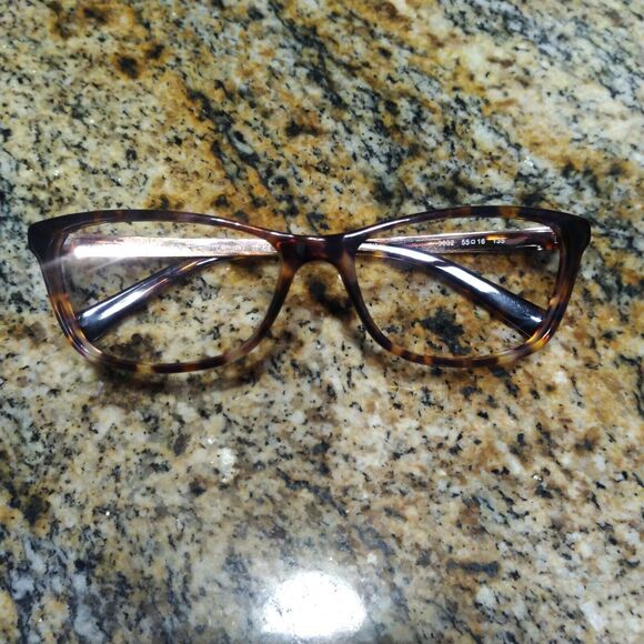 Michael Kors Eyeglasses Frames MK4017 3032 Nevis Tortoise Gold Square 55-16-135 - Picture 9 of 11
